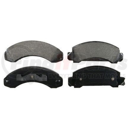 SX249 by WAGNER - Wagner SevereDuty SX249 Semi-Metallic Disc Brake Pad Set