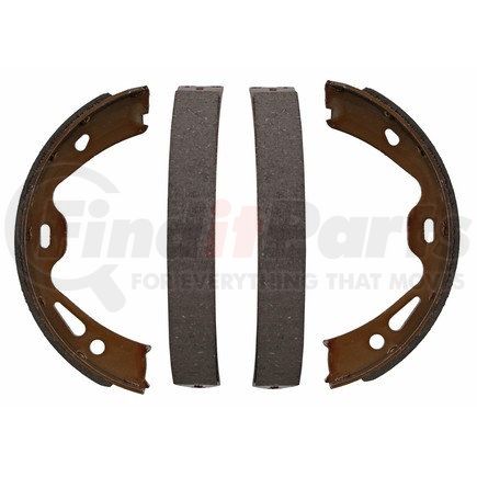 Z958 by WAGNER - Wagner Brake Z958 Parking Brake Shoe