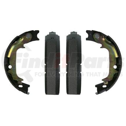 Z988 by WAGNER - Wagner Brake Z988 Parking Brake Shoe