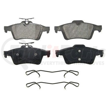 ZD1095 by WAGNER - QuickStop Ceramic Disc Brake Pad Set