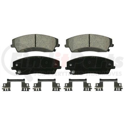 ZD1056B by WAGNER - QuickStop Ceramic Disc Brake Pad Set