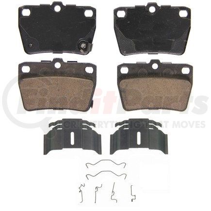 ZD1051 by WAGNER - QuickStop Ceramic Disc Brake Pad Set