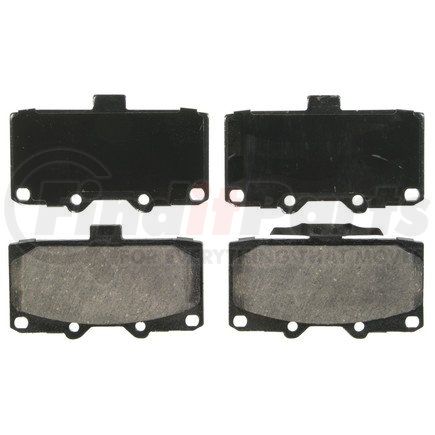 ZD1182 by WAGNER - QuickStop Ceramic Disc Brake Pad Set