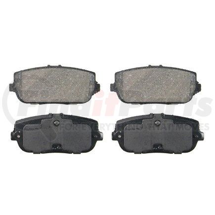 ZD1180 by WAGNER - QuickStop Ceramic Disc Brake Pad Set