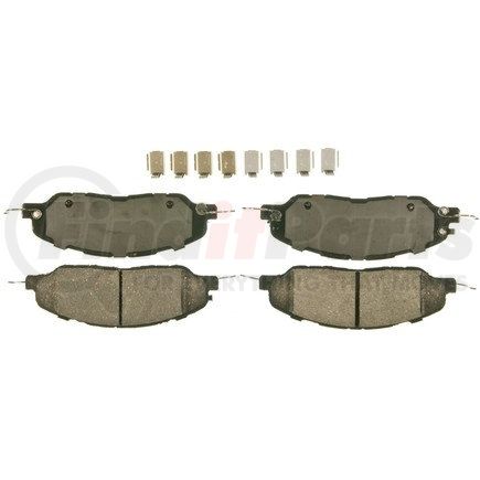 ZD1463 by WAGNER - QuickStop Ceramic Disc Brake Pad Set