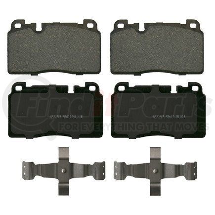 ZD1663 by WAGNER - Ceramic Brake Pads