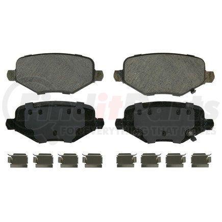 ZD1719 by WAGNER - QuickStop Ceramic Disc Brake Pad Set