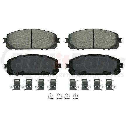 ZD1709 by WAGNER - QuickStop Ceramic Disc Brake Pad Set