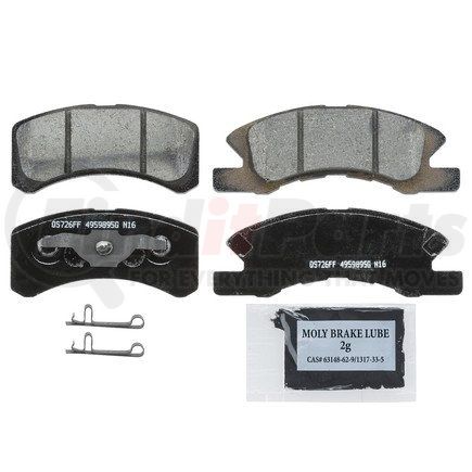 ZD1731 by WAGNER - QuickStop Ceramic Disc Brake Pad Set