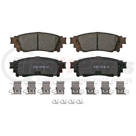 ZD1805 by WAGNER - Ceramic Brake Pads