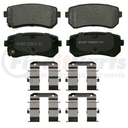 ZD1804 by WAGNER - Ceramic Brake Pads