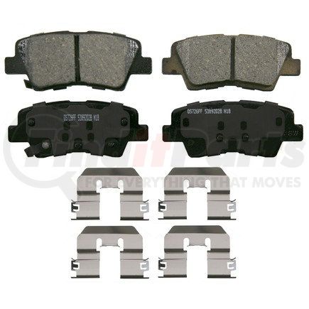 ZD1812 by WAGNER - Ceramic Brake Pads