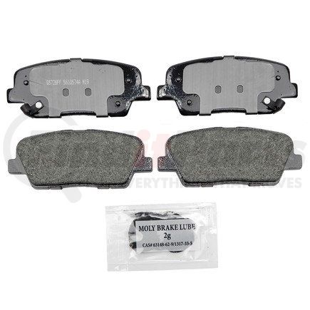 ZD1816A by WAGNER - QuickStop Ceramic Brake Pads