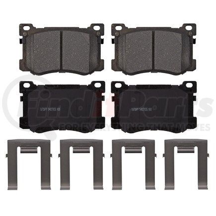 ZD1799 by WAGNER - Disc Brake Pad Set