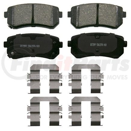 ZD1829 by WAGNER - Ceramic Brake Pads