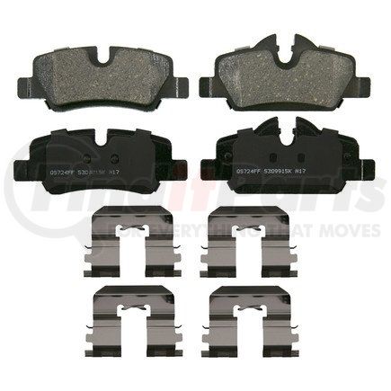 ZD1800 by WAGNER - Ceramic Brake Pads