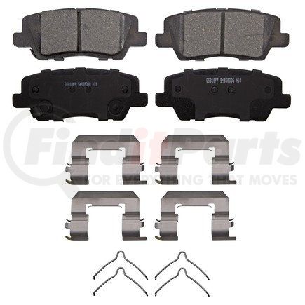 ZD1839 by WAGNER - BRAKE PADS