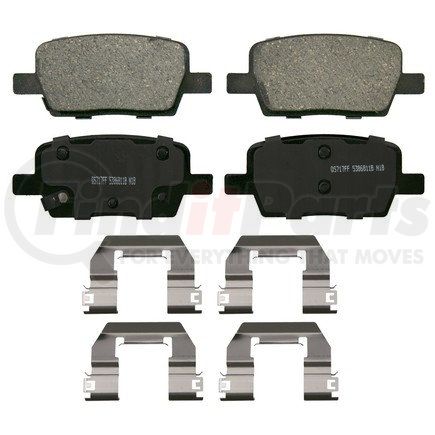 ZD1877 by WAGNER - Ceramic Brake Pads