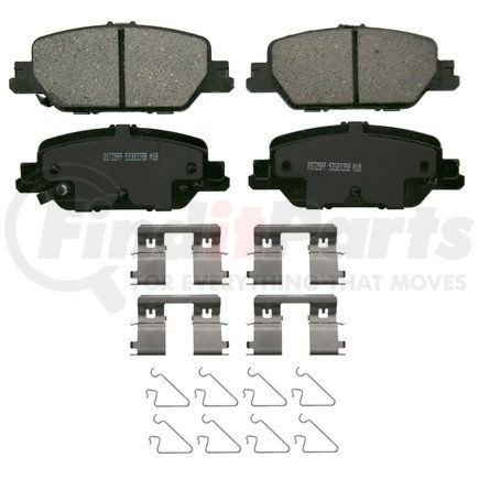 ZD2037 by WAGNER - Ceramic Brake Pads