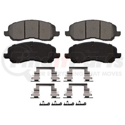 ZD2057 by WAGNER - Ceramic Brake Pads