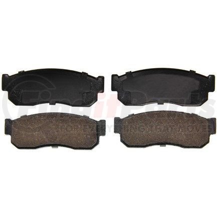 ZD233 by WAGNER - QuickStop Ceramic Disc Brake Pad Set