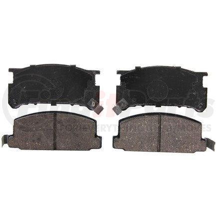 ZD291 by WAGNER - QuickStop Ceramic Disc Brake Pad Set