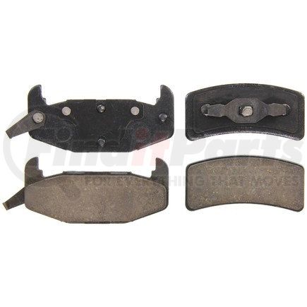 ZD377 by WAGNER - QuickStop Ceramic Disc Brake Pad Set