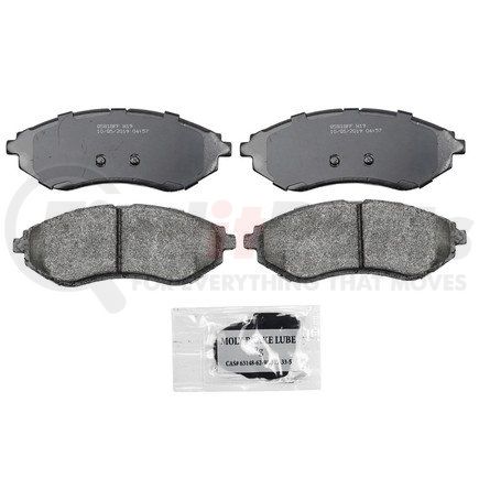 ZX1269 by WAGNER - SEMI-MET BRAKE PADS