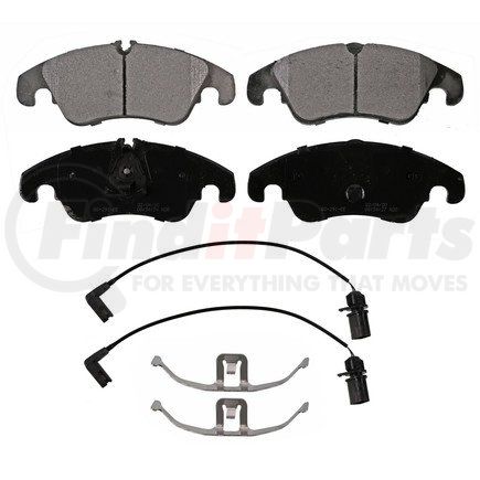 ZX1322A by WAGNER - QS Semi-Met Brake Pads