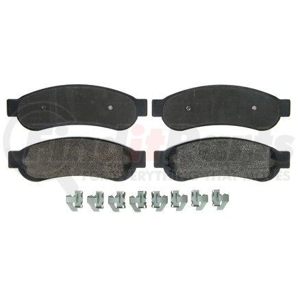 ZX1334A by WAGNER - QuickStop Semi-Metallic Disc Brake Pad Set