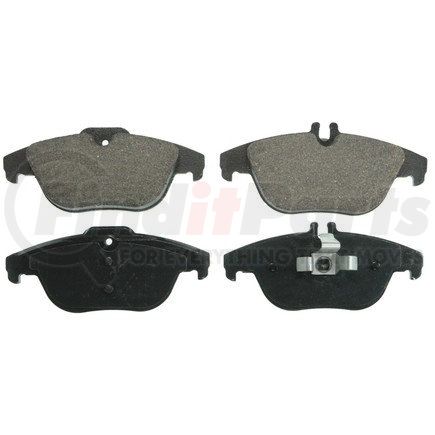 ZX1341 by WAGNER - QuickStop Semi-Metallic Disc Brake Pad Set