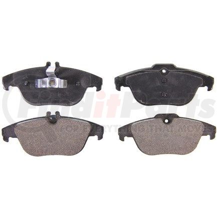 ZX1341A by WAGNER - QuickStop Semi-Metallic Disc Brake Pad Set