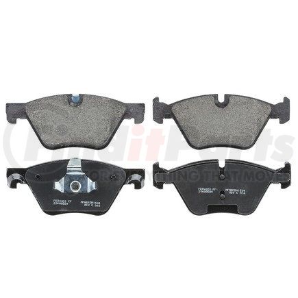 ZX1504 by WAGNER - Semi-Met Disc Pad Set