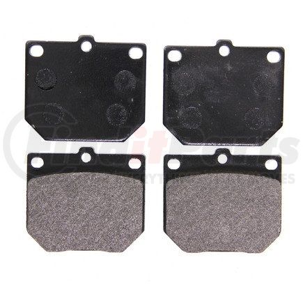 ZX161 by WAGNER - QuickStop Semi-Metallic Disc Brake Pad Set