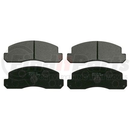 ZX1859 by WAGNER - Brake Pad Set