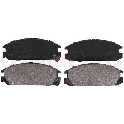 ZX334 by WAGNER - QuickStop Semi-Metallic Disc Brake Pad Set