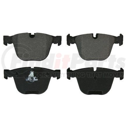 ZX919B by WAGNER - QuickStop Semi-Metallic Disc Brake Pad Set