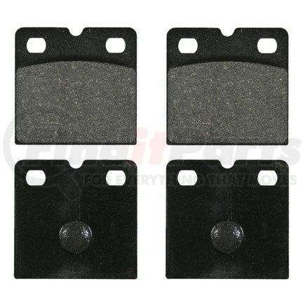 ZX971 by WAGNER - QuickStop Semi-Metallic Disc Brake Pad Set