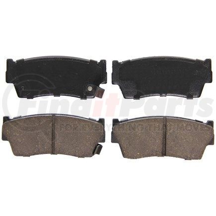 ZD418 by WAGNER - QuickStop Ceramic Disc Brake Pad Set