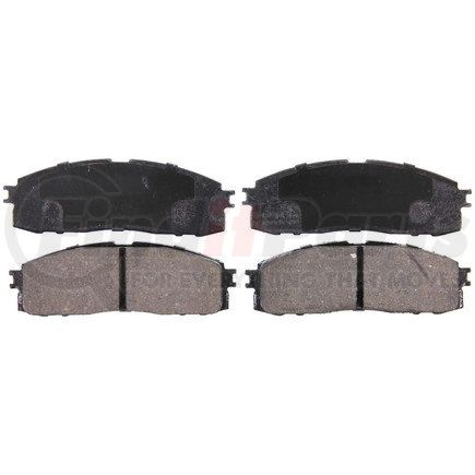 ZD432 by WAGNER - QuickStop Ceramic Disc Brake Pad Set