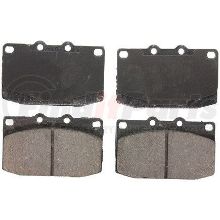 ZD463 by WAGNER - QuickStop Ceramic Disc Brake Pad Set