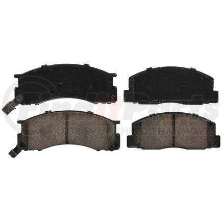 ZD615 by WAGNER - QuickStop Ceramic Disc Brake Pad Set