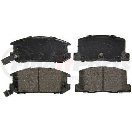 Wagner ZD657 Disc Brake Pad Set QuickStop Ceramic Disc Brake Pad Set