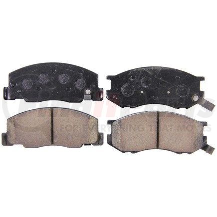 ZD716 by WAGNER - QuickStop Ceramic Disc Brake Pad Set