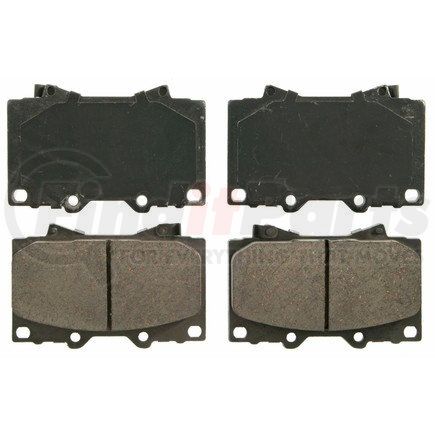 ZD772 by WAGNER - QuickStop Ceramic Disc Brake Pad Set