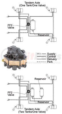 KN28602X by HALDEX - Reman valve