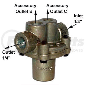 KN31000 by HALDEX - Pressure Protection Valve