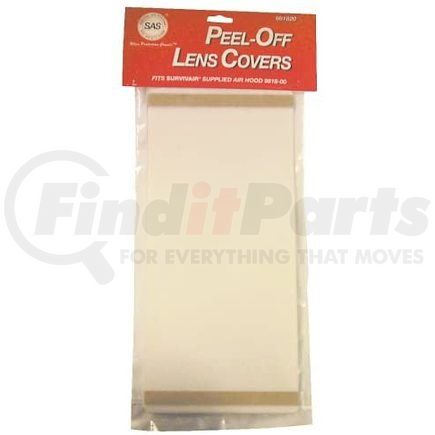 1400-95 by SAS SAFETY CORP - Peel-Off Lens Covers