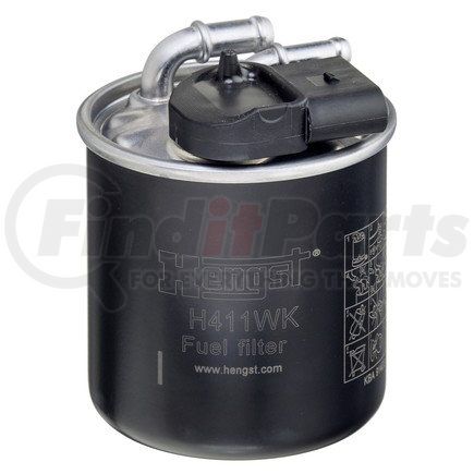H411WK by HENGST - In-Line Fuel Filter