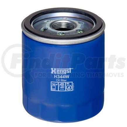 H344W by HENGST - Spin-on oil filter
